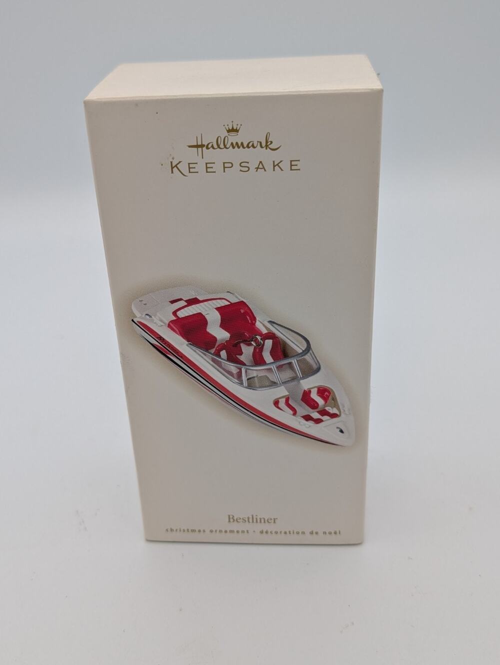 Hallmark 2008 Bestliner Hallmark Christmas Ornament; Speedboat NIB